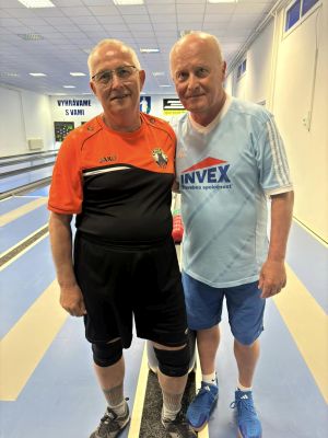 Ján Ašváni nastupoval na dráhy s Attilom Horváthom z Hlohovca at 2024 1